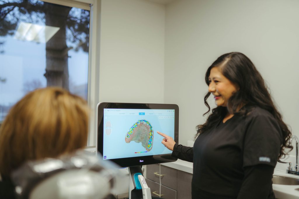 Cosmetic dentist results showing beautiful smile transformations at Balanced Dental Studio in Lakewood